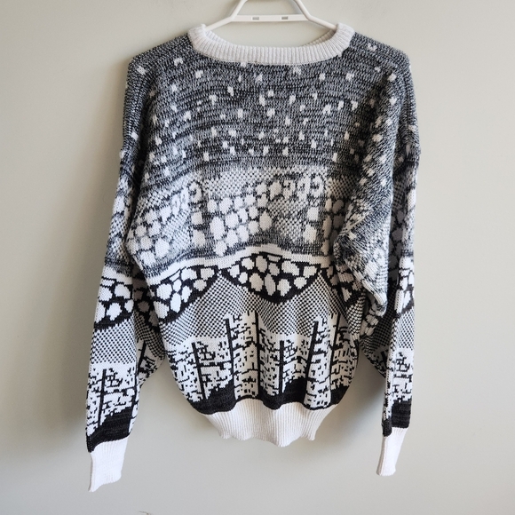 Vintage Grandpa Sweater Bold Print Long Sleeve, Dad Vibes Sz XL - Picture 3 of 13